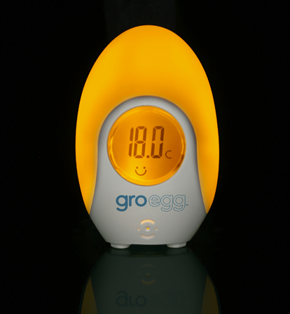 Gro-Egg lastenhuoneen lämpömittari