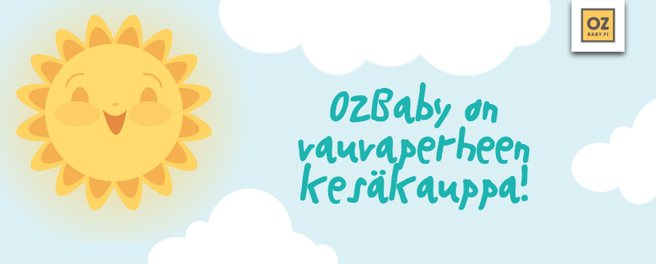 Lastentarvikeliike OzBaby on vauvaperheen kesäkauppa!
